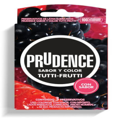 Preservativos Prudence Tutti-Frutti x3