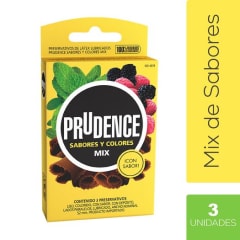 Preservativos Prudence Mix x3