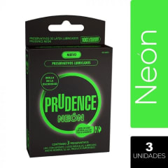Preservativos Prudence Neón x3