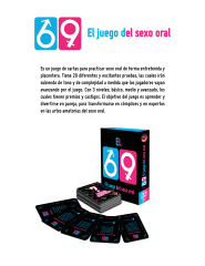 Juego de Cartas ''El 69''