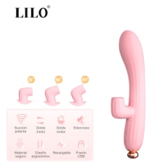 Vibrador/Succionador Emily by Lilo