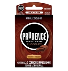 Preservativos Prudence Chocolate x3