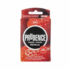 Preservativos Prudence Frutilla x3