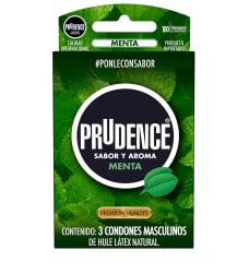 Preservativos Prudence Menta x3