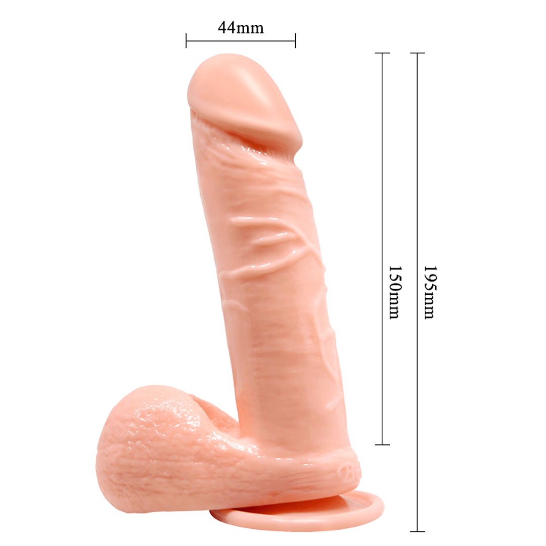 Dildo Brave Man PVC con Base de Succión4