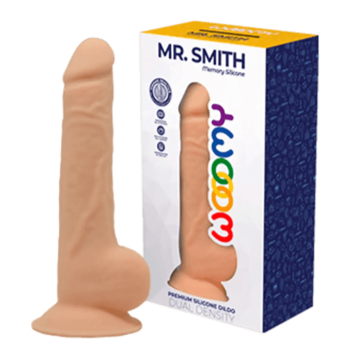 Dildo Doble Densidad Wooomy Mr. Smith2