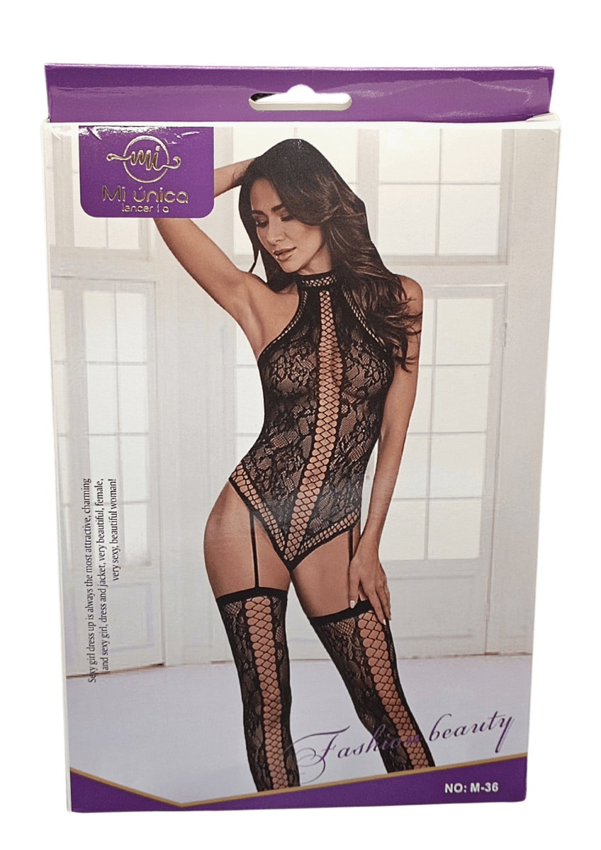 Body Malla Halter c/Medias1