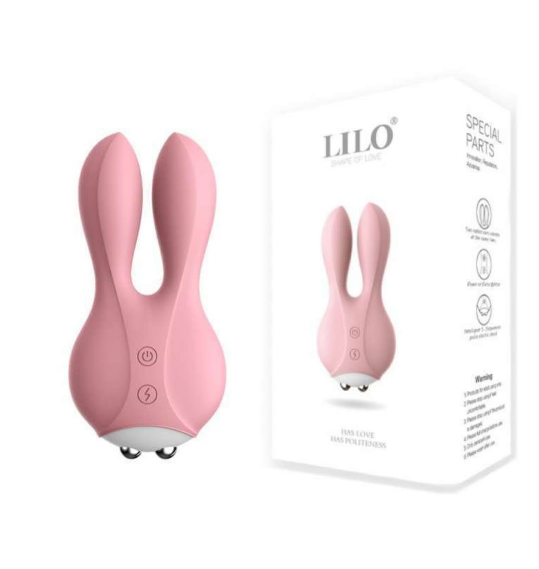 Vibrador Conejo Lilo Choque Eléctrico1