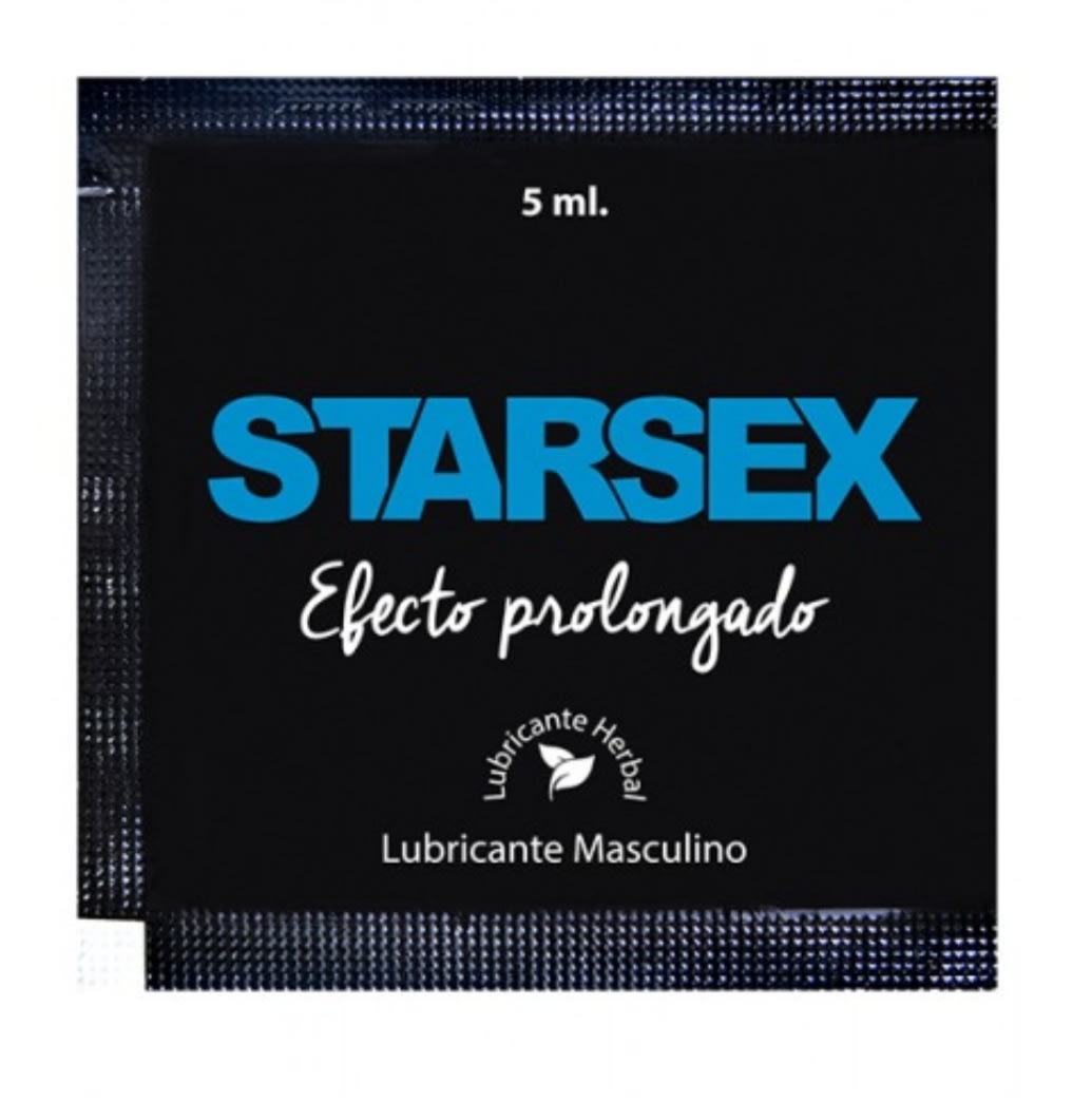 Lubricante Masculino Starsex Sachet1
