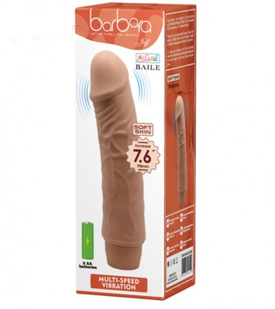 Vibrador Realista Venas Soft Skin Jeff1