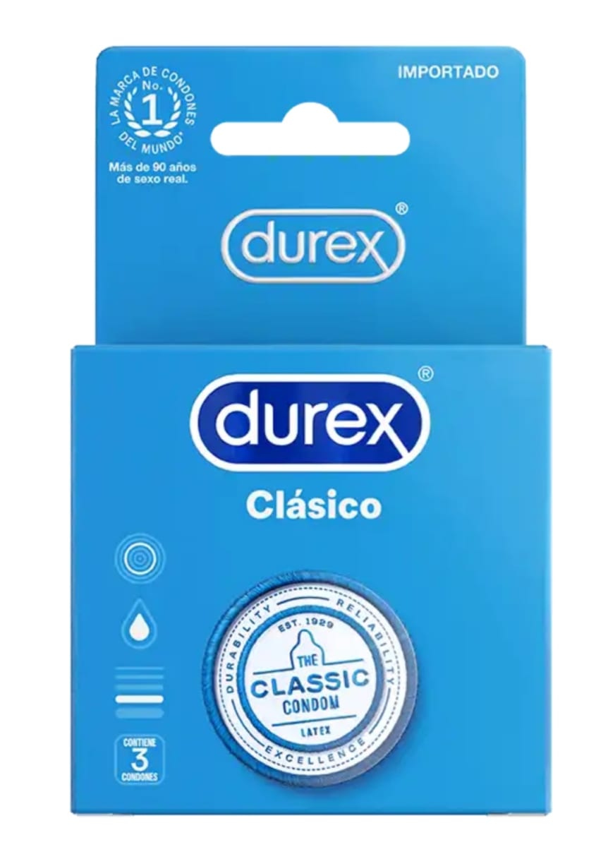 Preservativos Durex Clásico x31