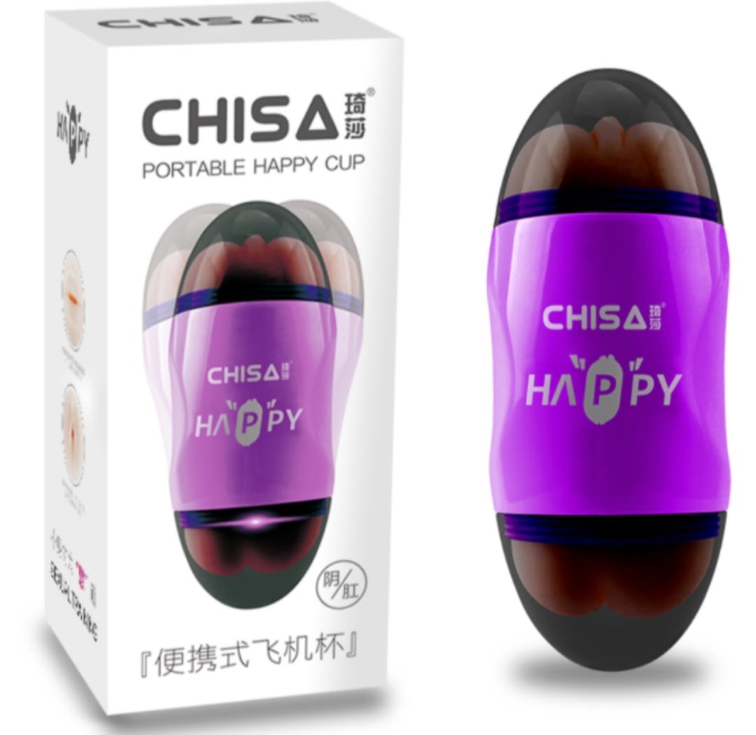 Masturbador Happy Cup Pussy & Ass Chisa1
