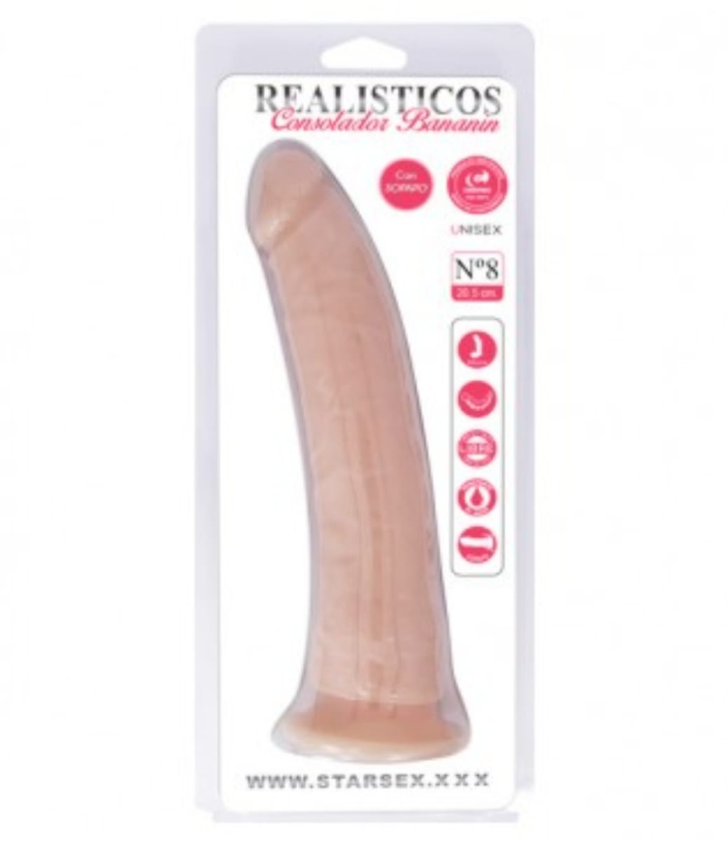 Consolador Realístico Bananín N°81