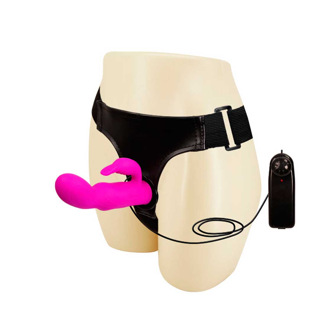 Arnés Ultra Harness C/ Conejo Vibrador1