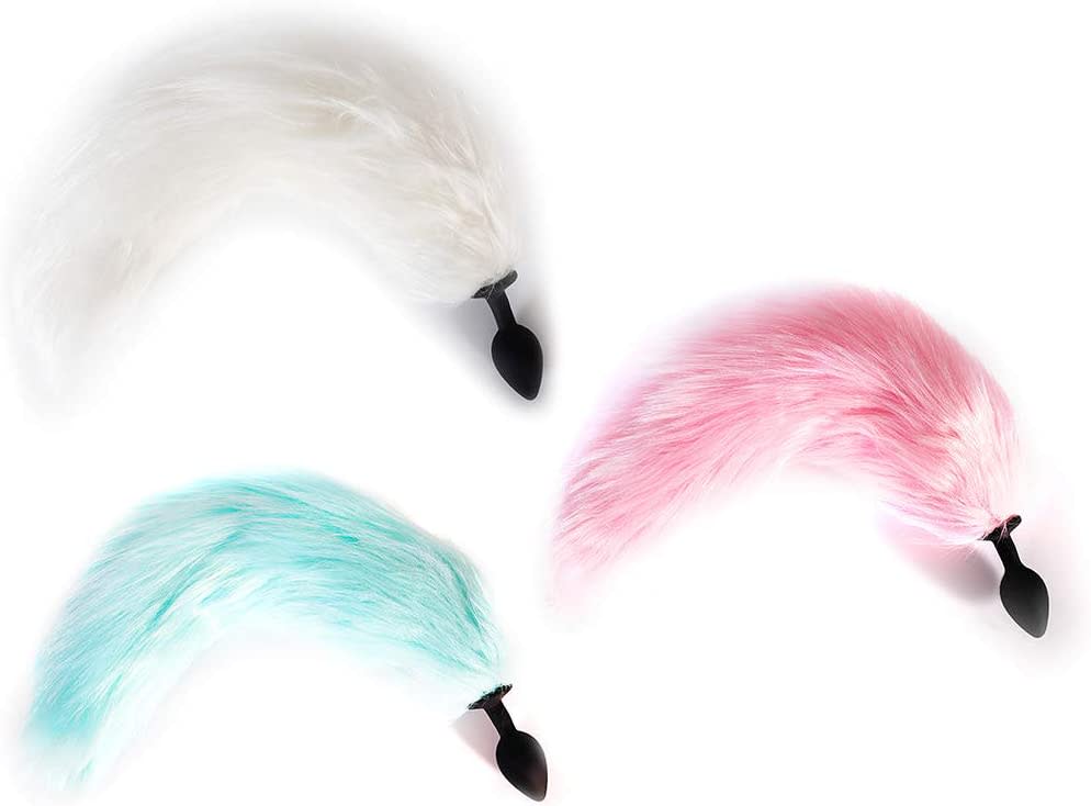 Plug Anal Cola de Zorro Led1