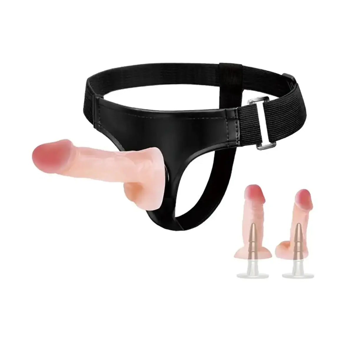 Arnés con Dildos Realísticos3