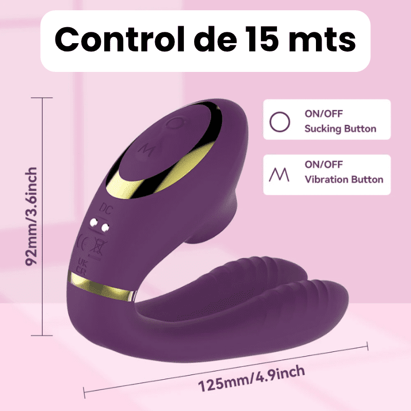 Succionador y vibrador con APP Bombay8