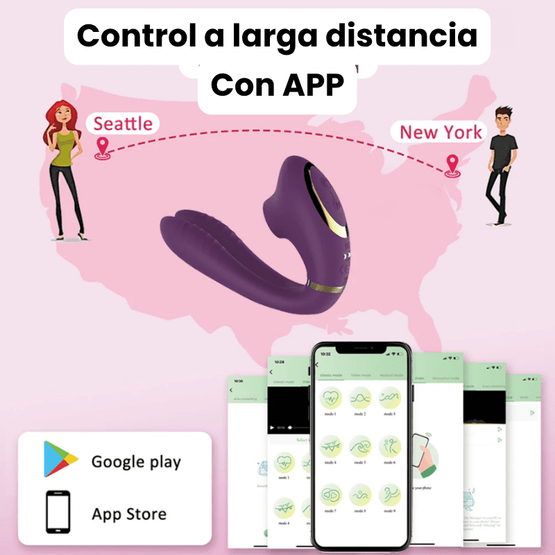 Succionador y vibrador con APP Bombay9