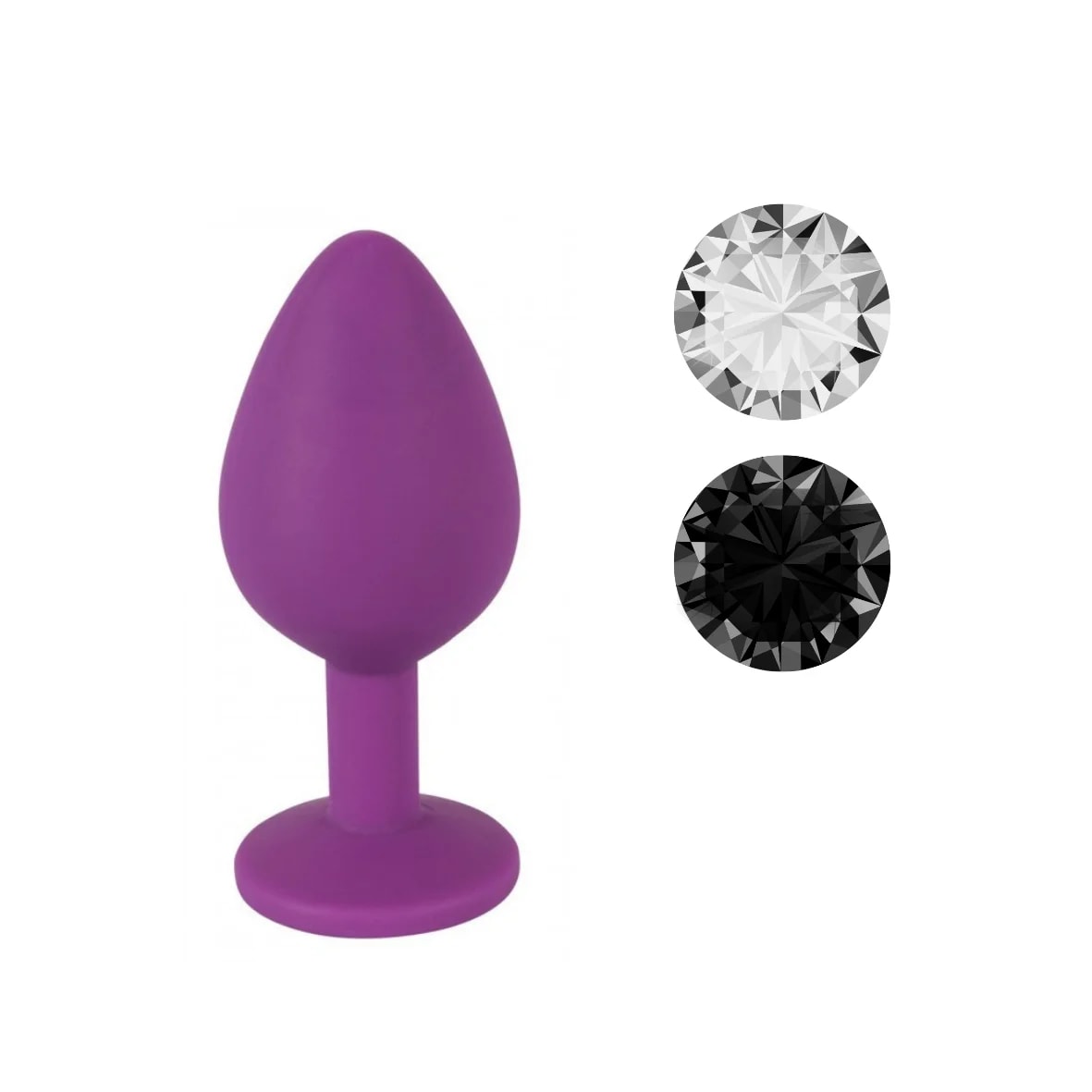 Plug Anal de Silicona Seamless Talla S con Joy3