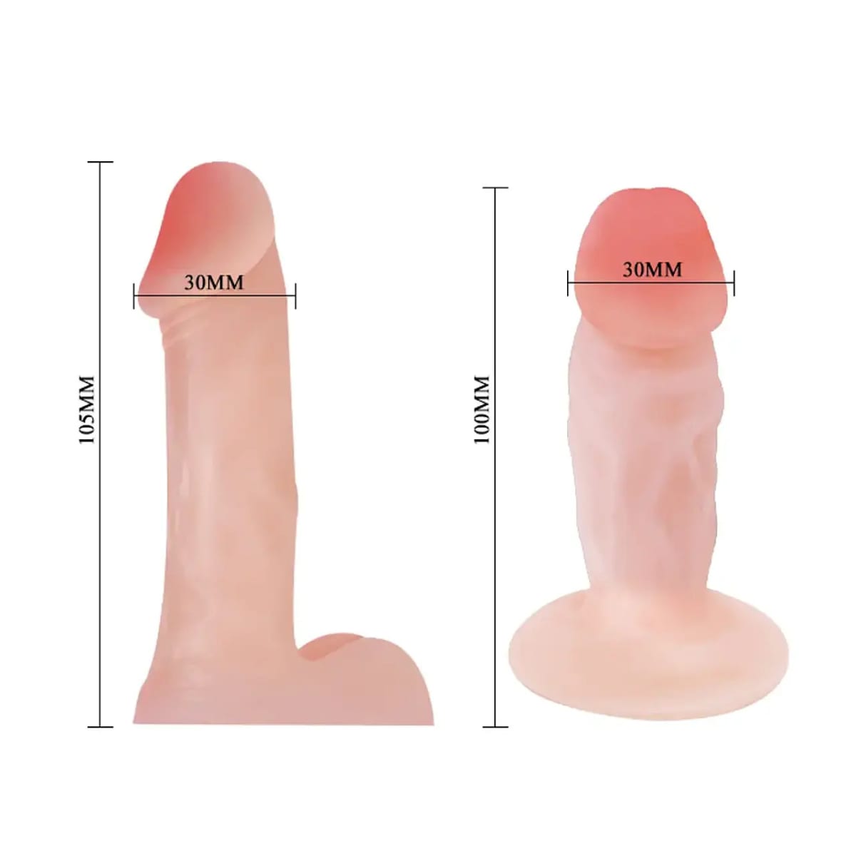 Arnés con Dildos Realísticos5