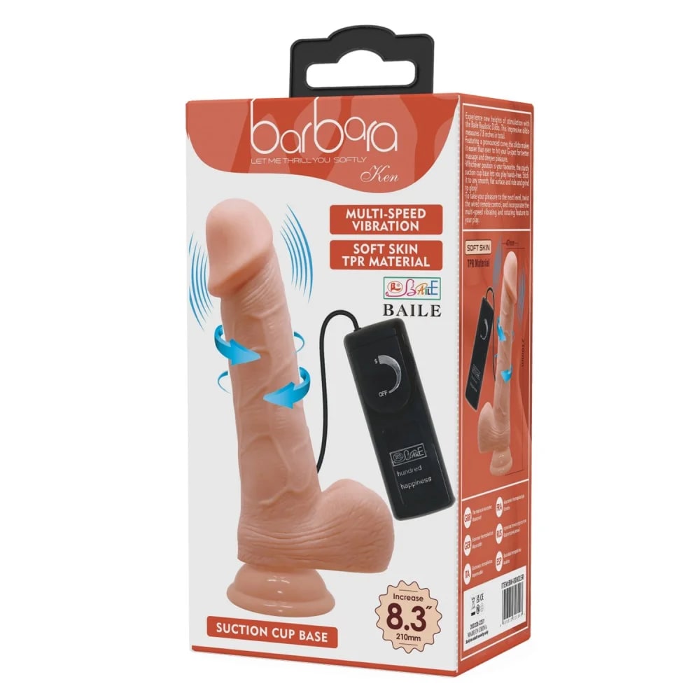 Vibrador Realista Ken Soft Skin 8.3