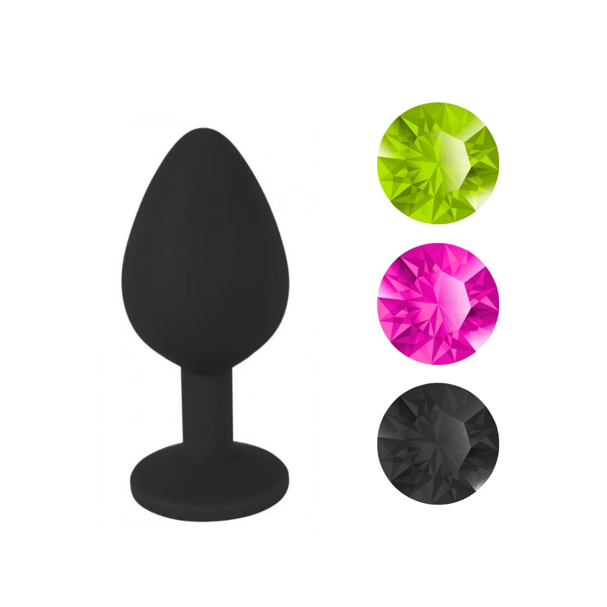 Plug Anal de Silicona Seamless Talla S con Joy4