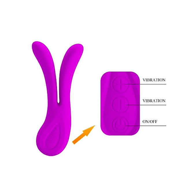 Vibrador Dual Ulysses by Pretty Love5