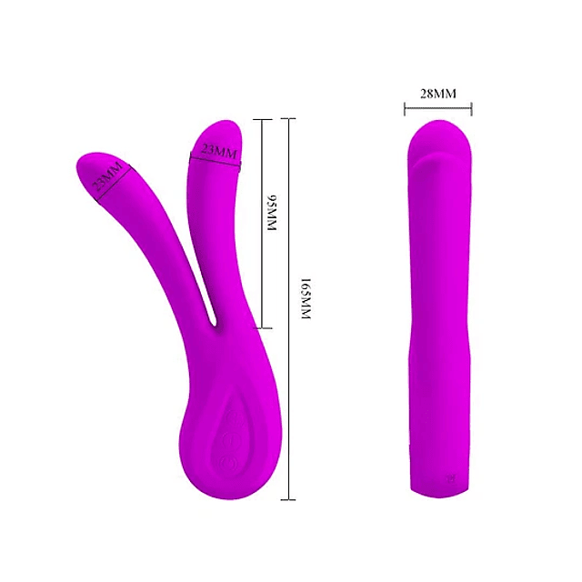 Vibrador Dual Ulysses by Pretty Love1