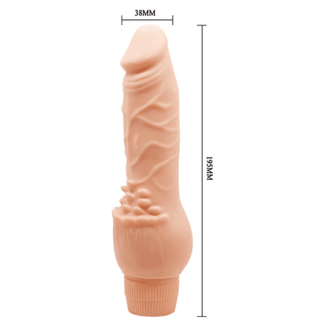 Vibrador Realista Clark Soft Skin Barbara3