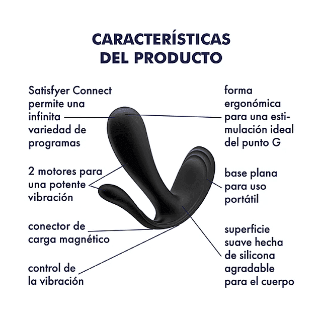 Vibrador Satisfyer Top Secret + C/APP1