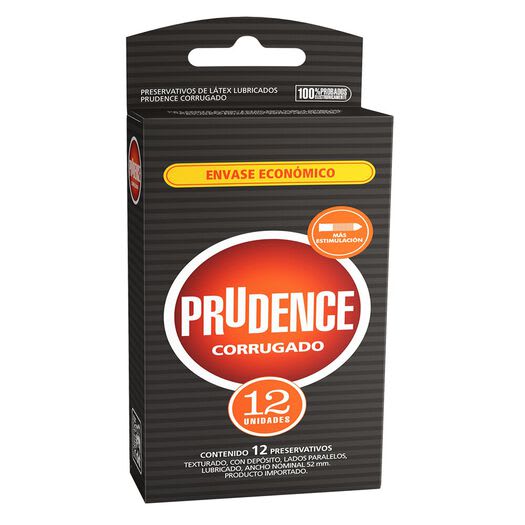 Preservativos Prudence Corrugado x121