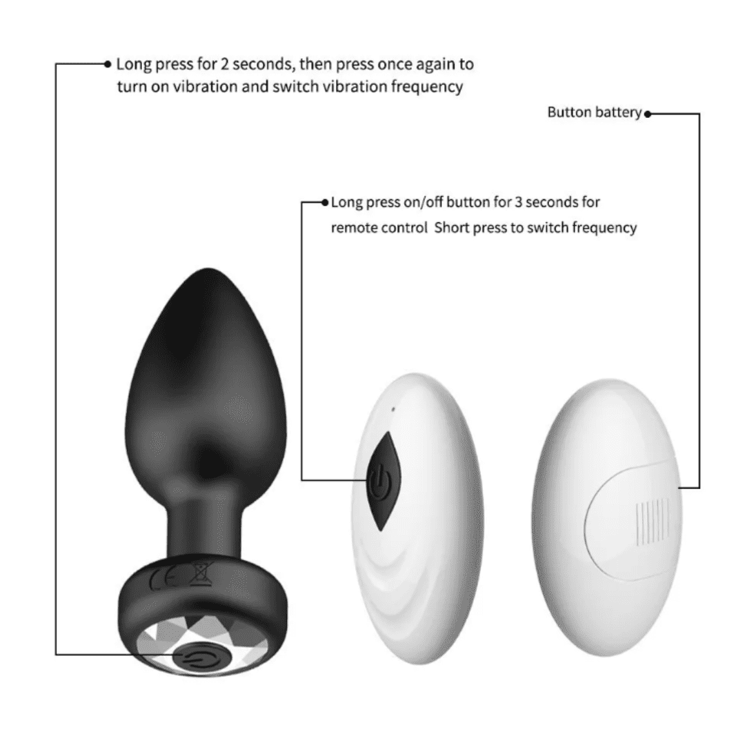 Plug anal vibrador con APP LabZ4