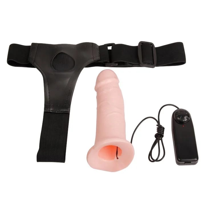 Arnés sexual con funda y vibración BAILE3