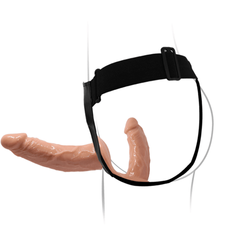 Arnés Femenino con doble dildo BAILE8