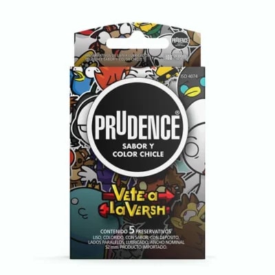 PRUDENCE VETE A LA VERSH X 5UN SABOR CHICLE1