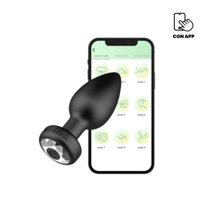 Plug anal vibrador con APP LabZ1