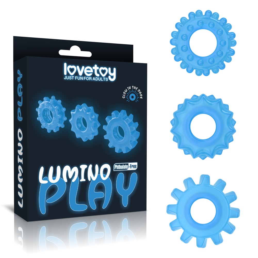 Set Anillos Lumino Play by Lovetoy1