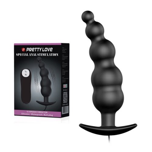 Vibrador Plug Anal Relieve c/control1