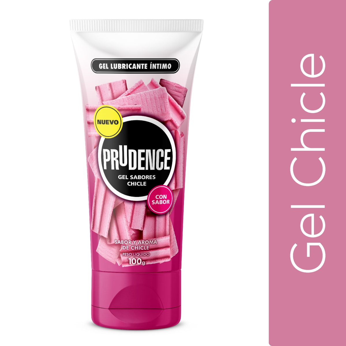 Lubricante Gel Prudence Chicle1