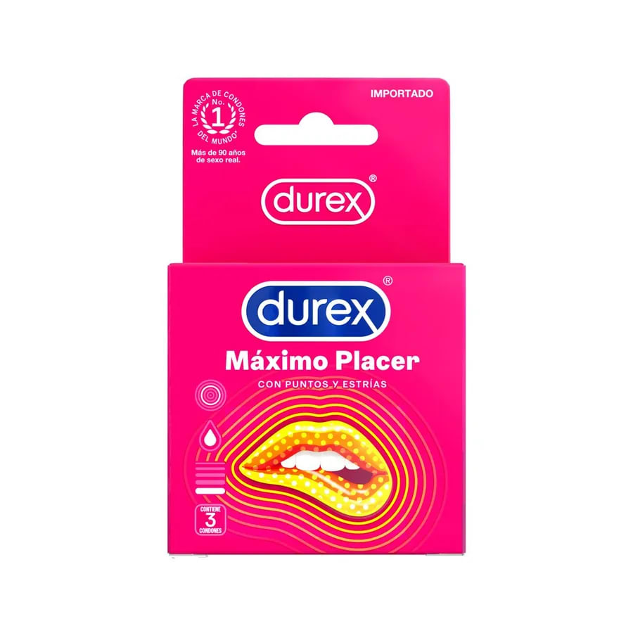 Preservativos Durex Máximo Placer x31