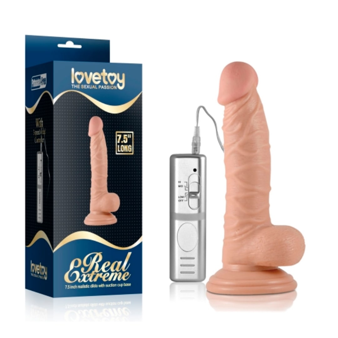 Dildo Real Extreme c/control Lovetoy1