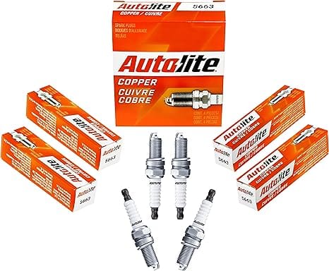Bujías Autolite 5663 de cobre set 4 unidades 0