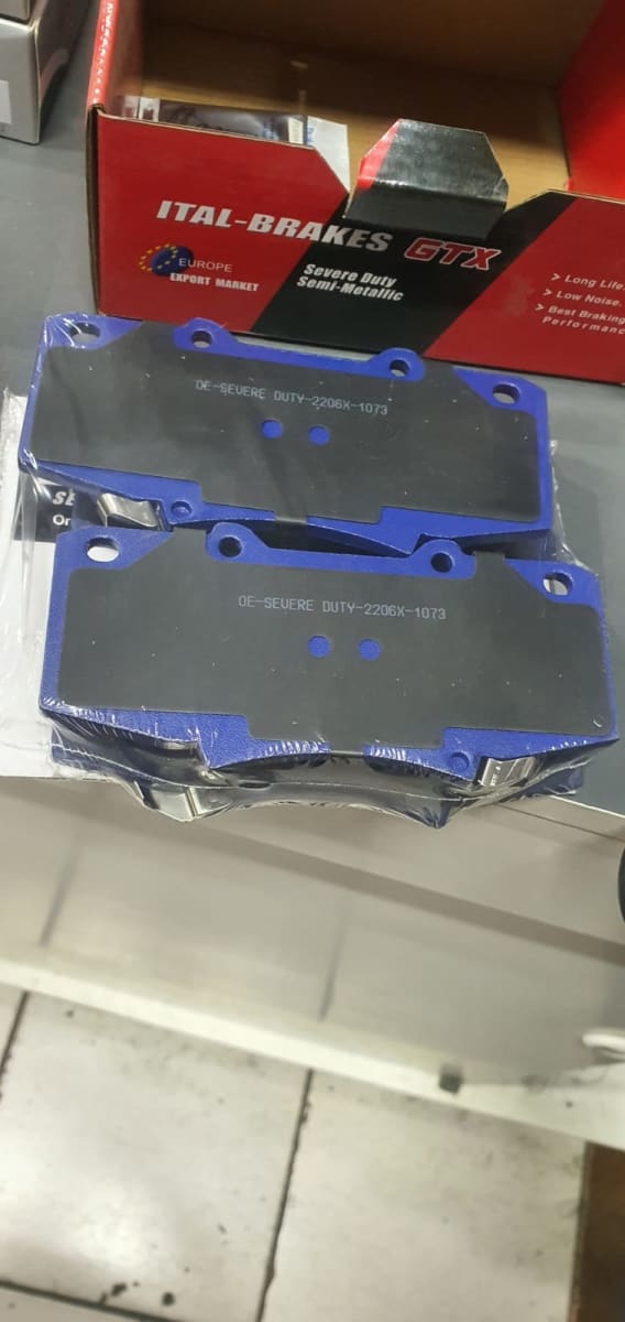 Past. Freno P1073 GTX Toyota Hilux 2.51