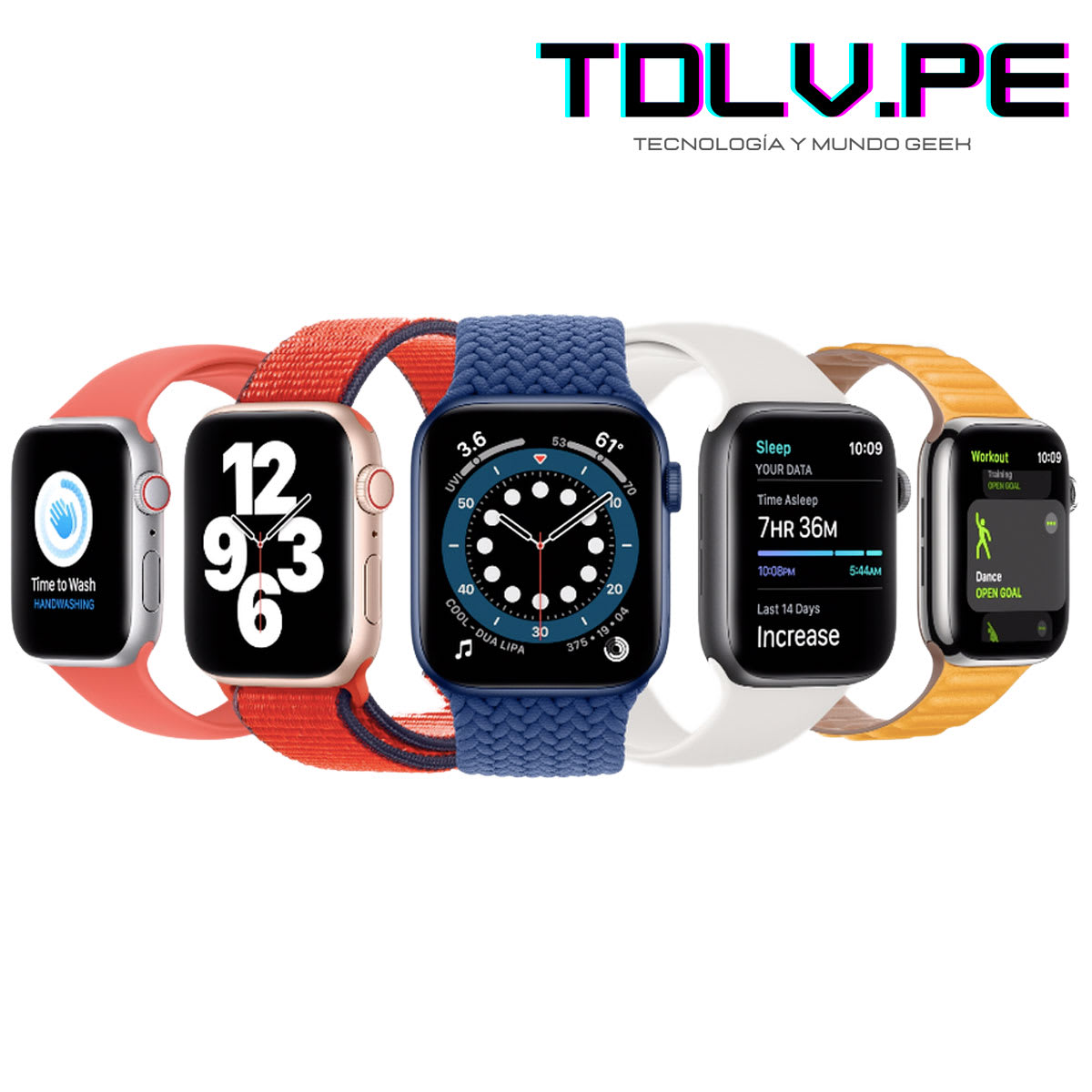 Apple Watch Series 6 Gps, 44Mm Silver Aluminium Case With Wh | Knasta Chile