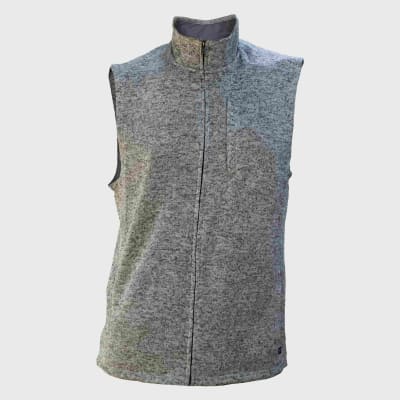 CHALECO TEJIDO CUELLO ALTO HOMBRE COLOR ENTERO  - CHAPS