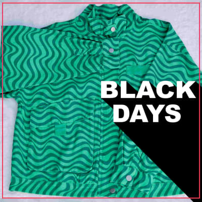 CASACA DRIL VERDE RAYAS - WILD FABLE1