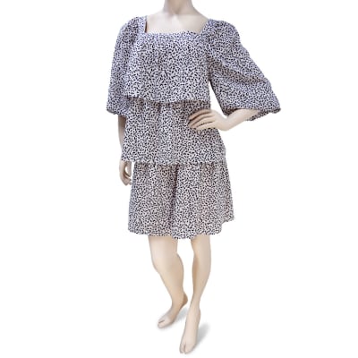 VESTIDO ROSADO / NEGRO  - WHO WHAT WEAR3