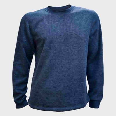 CHOMPA DE HILO FORRADO CON CARNERO COLOR ENTERO - B.C CLOTHING1