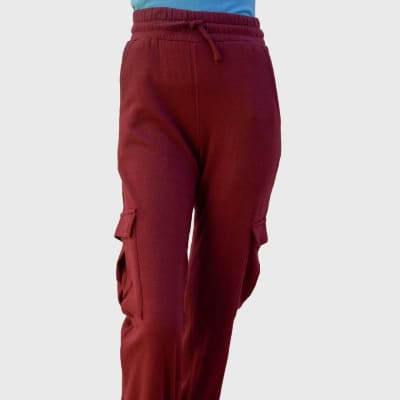 JOGGER CARGO VINO  - 5TH RYDER