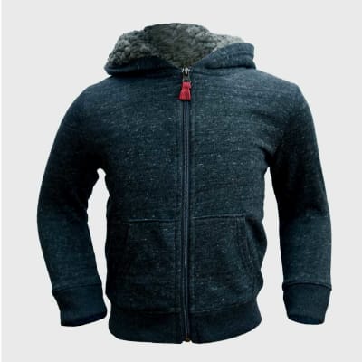 POLERA CARNERO NIÑO PLOMO MELANGE  - CAT & JACK